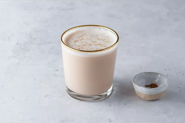 Brandy milk cocktail