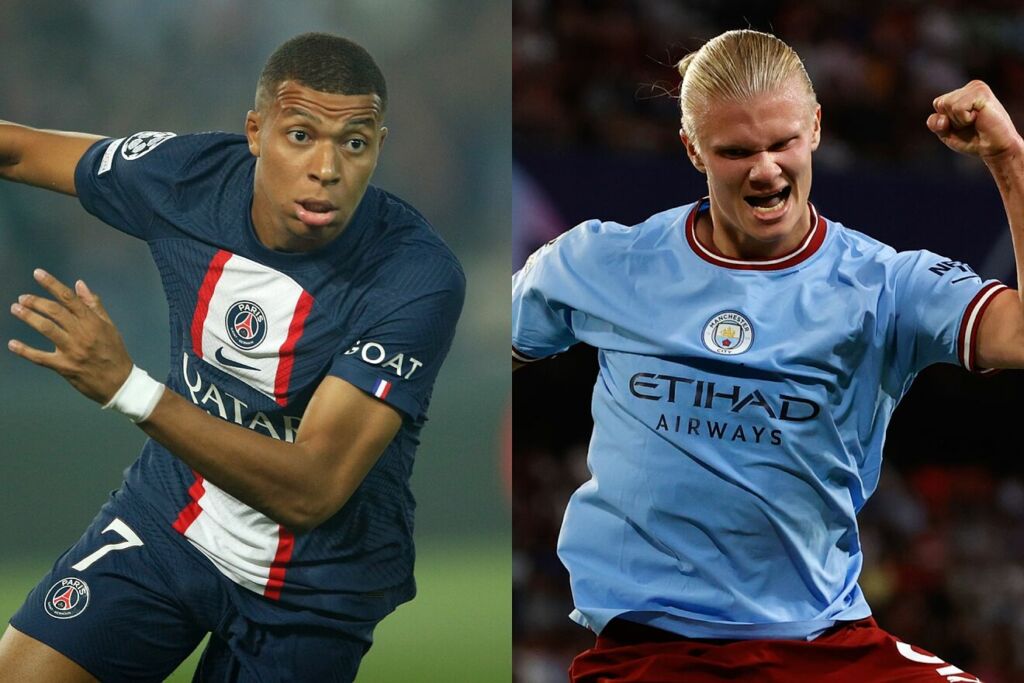 mbappe vs haaland