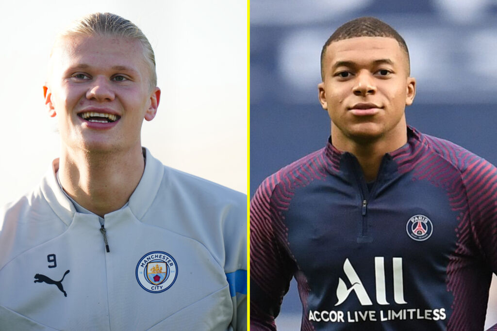 haaland mbappe