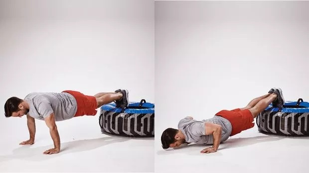 Decline Press-up
