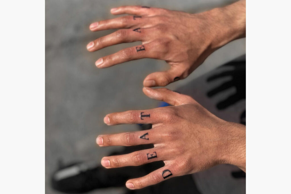 hand tattoos