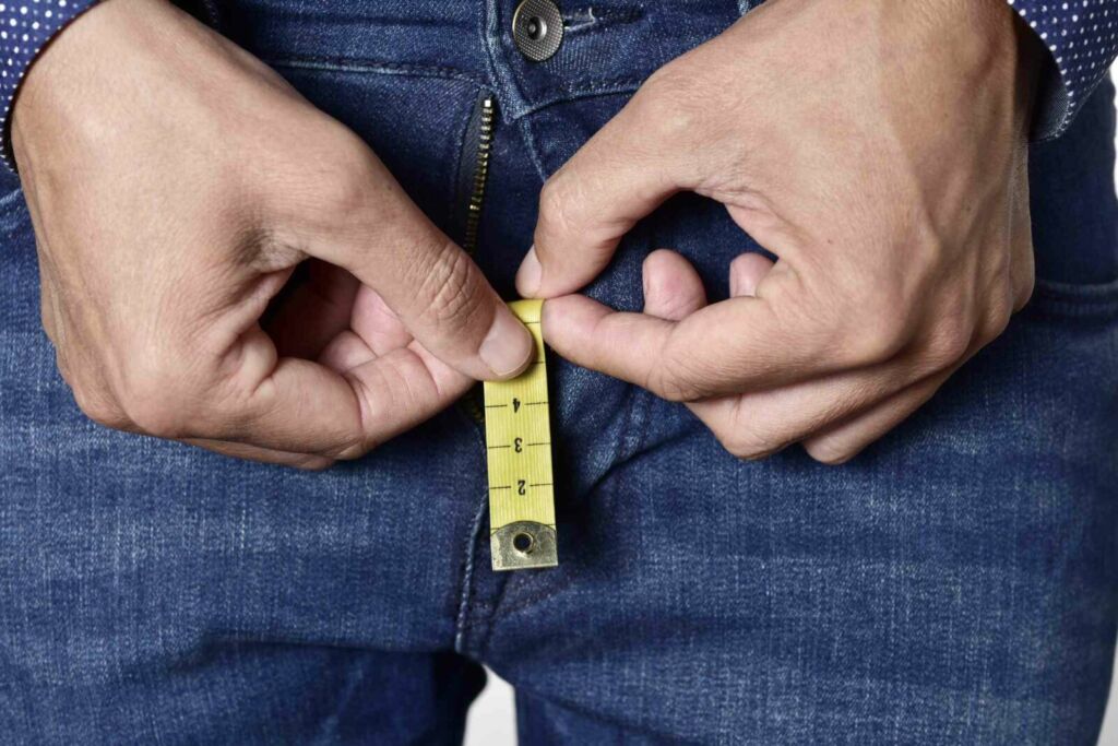 man hands