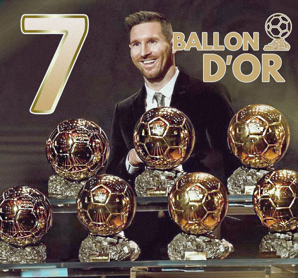 ballon d'or 7 times winner