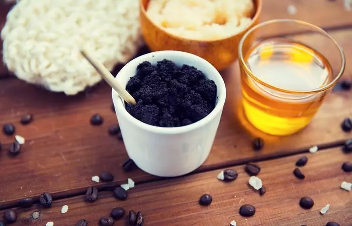 Coffee And Honey Face Scrub