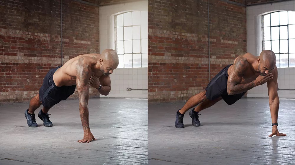 Plank With Shoulder Taps
