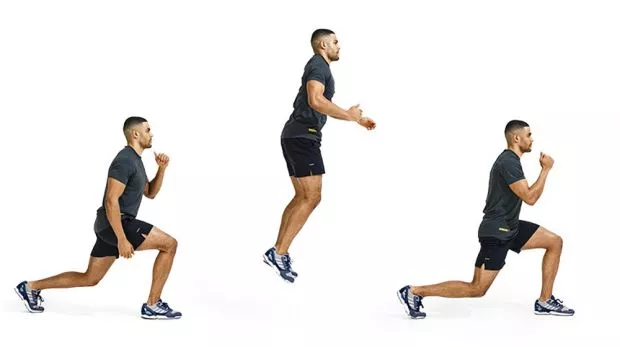 Jump Lunge