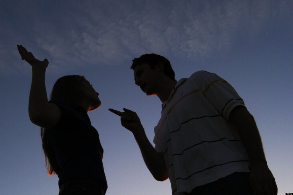 Couple In A Fight 