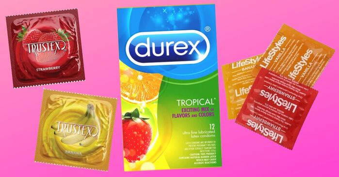 flavored condoms 