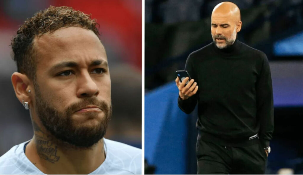 pep called neymar