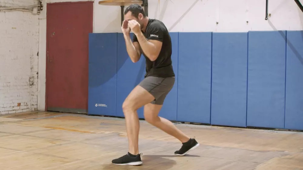 Shadow Boxing (Jab + Slip + Left Hook + Right Cross)