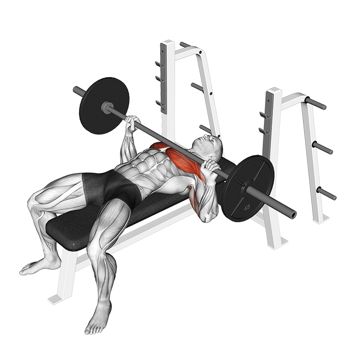 man exercises