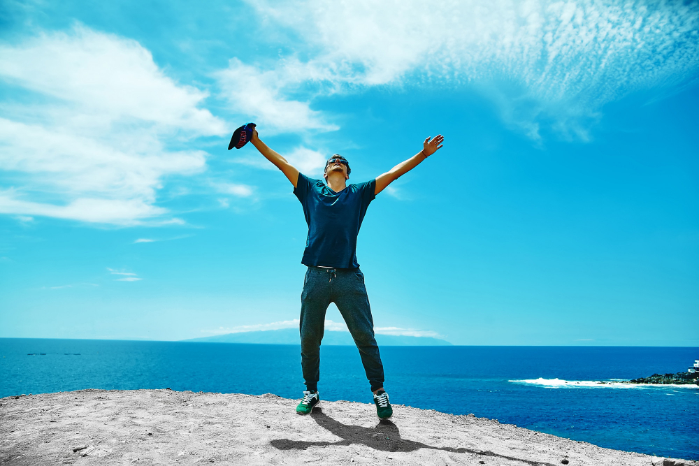 a happy man