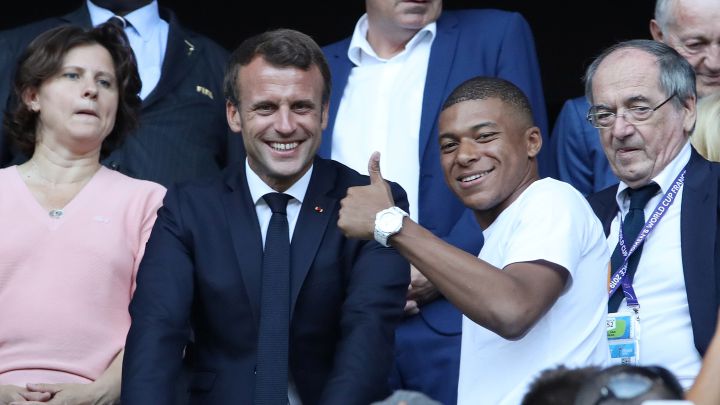 macron mbappe