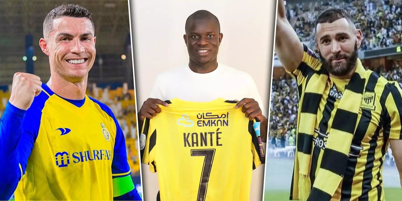 cr7 kante benzema