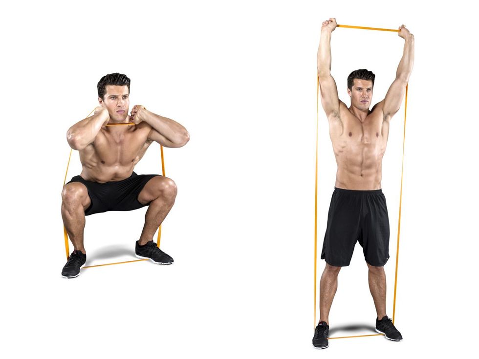 Resistance Band ကြွက်သားတွေကို
