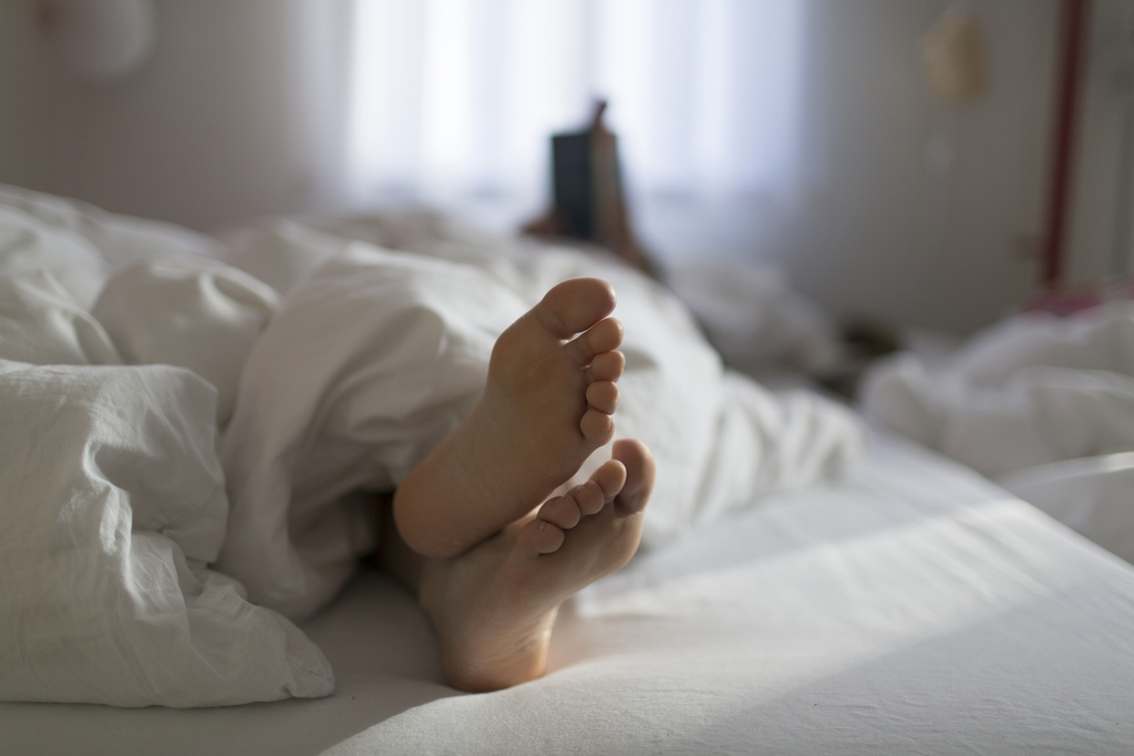 couple in bed