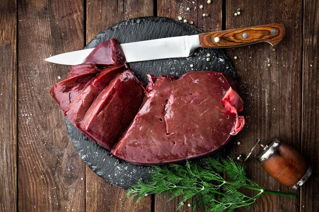 Liver and other organ meats