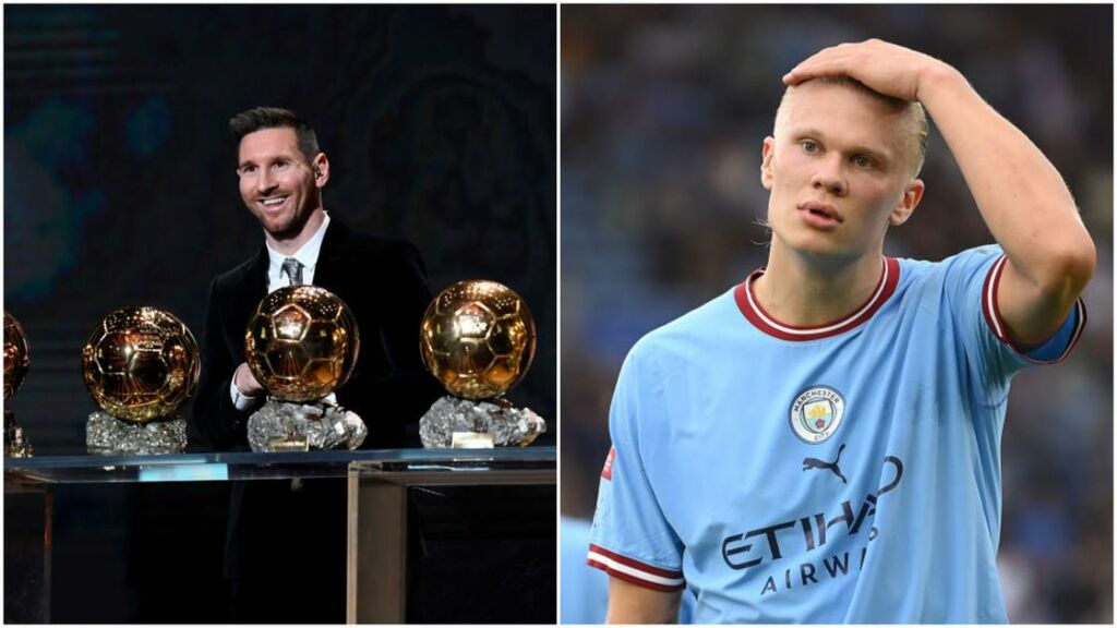 messi haaland