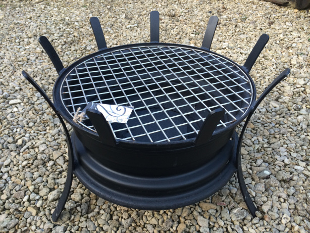 Car Wheel Fire Pit