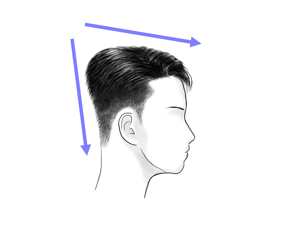 man hairstyle