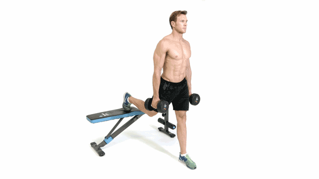 man workout