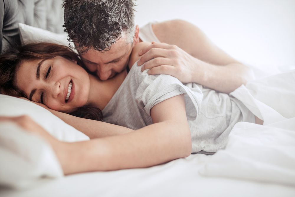 couple in bed