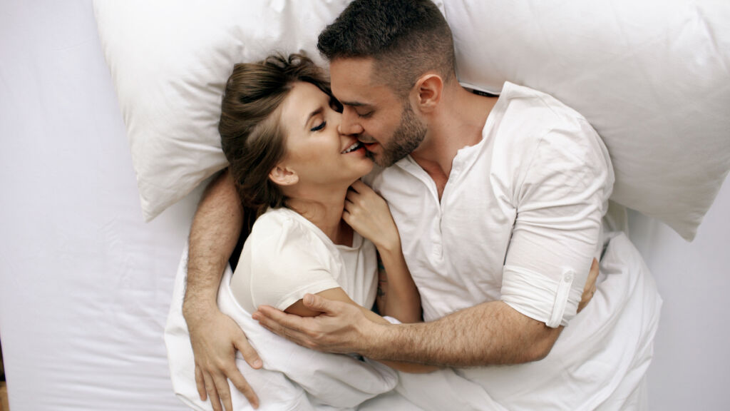 couple in bed