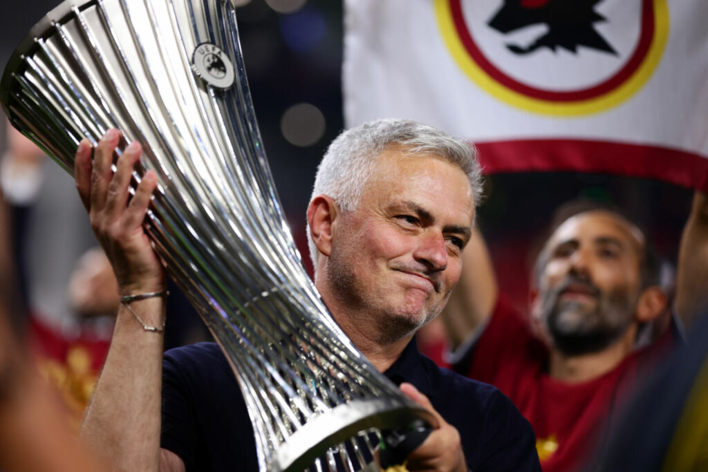 mourinho roma conferece leauge cup