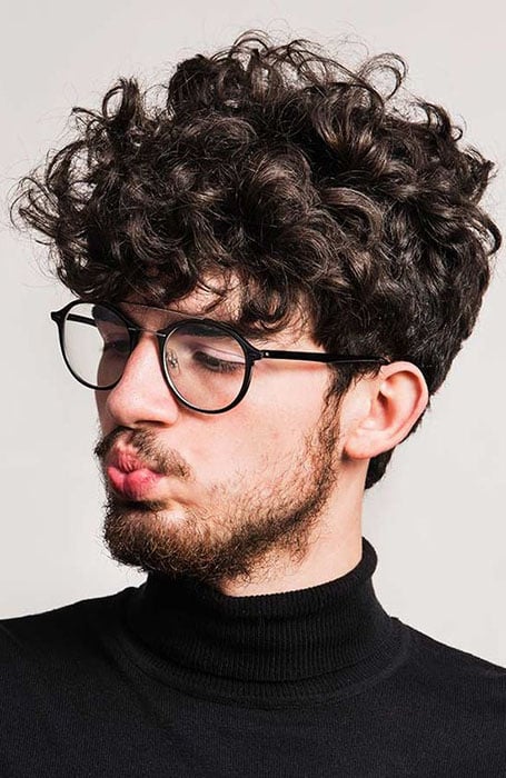 Short Messy Curly Hair
