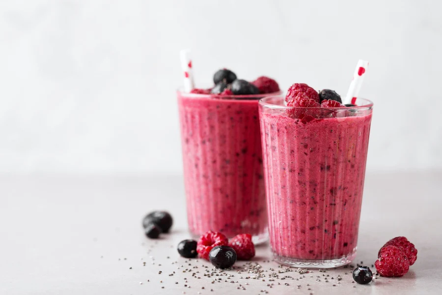 Mixed Berry Protein Shake