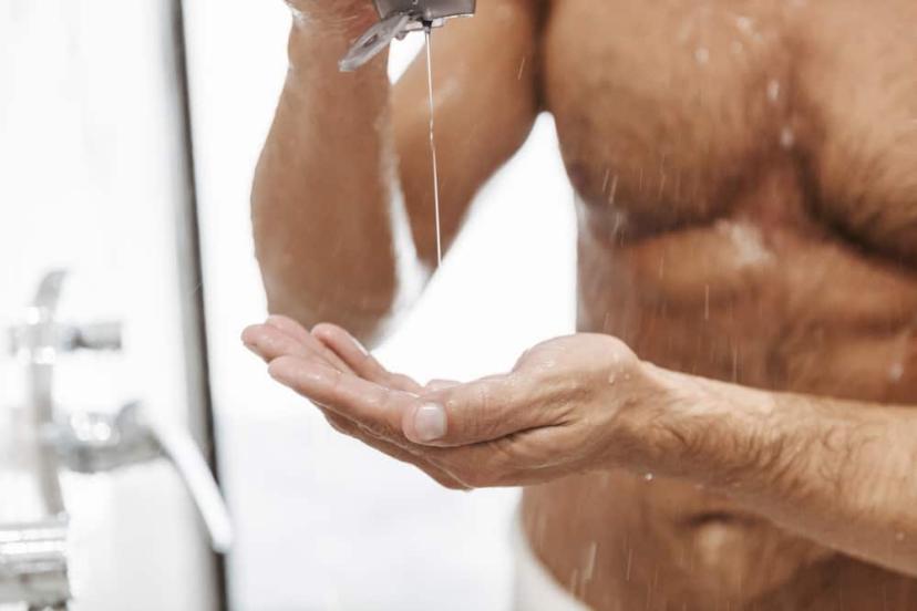 clean the penis