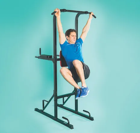 Hanging Twisting Knee Raise
