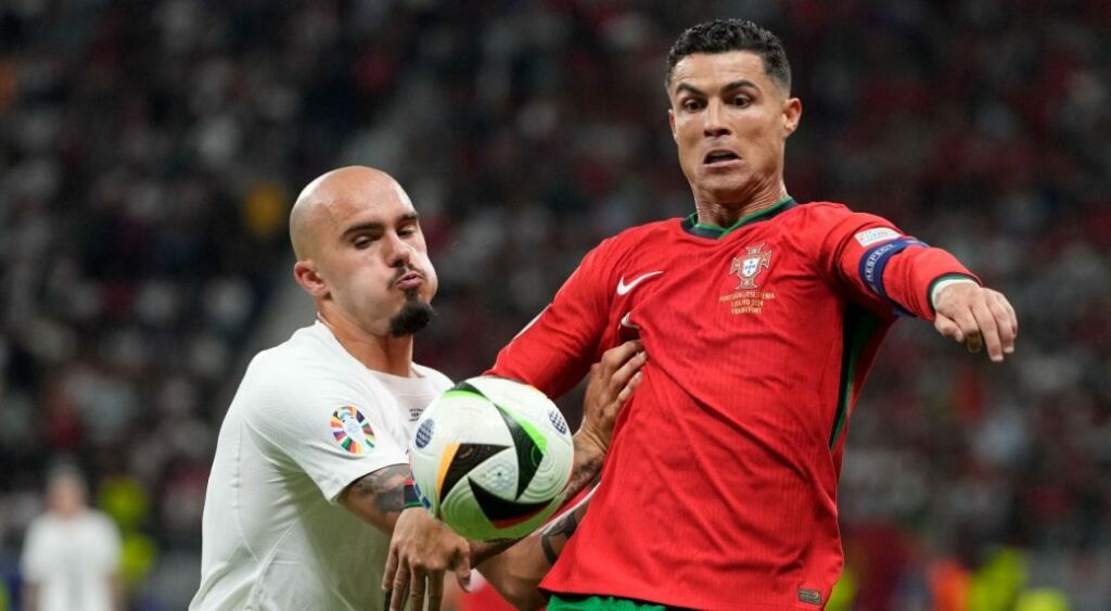 cr7 vs slovenia