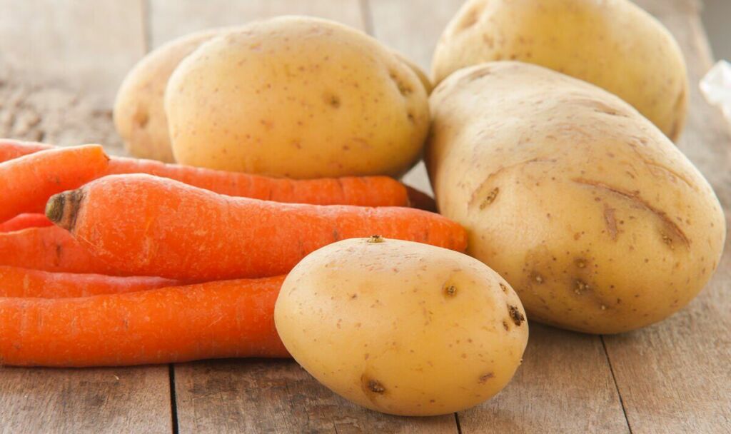 Potato And Carrot