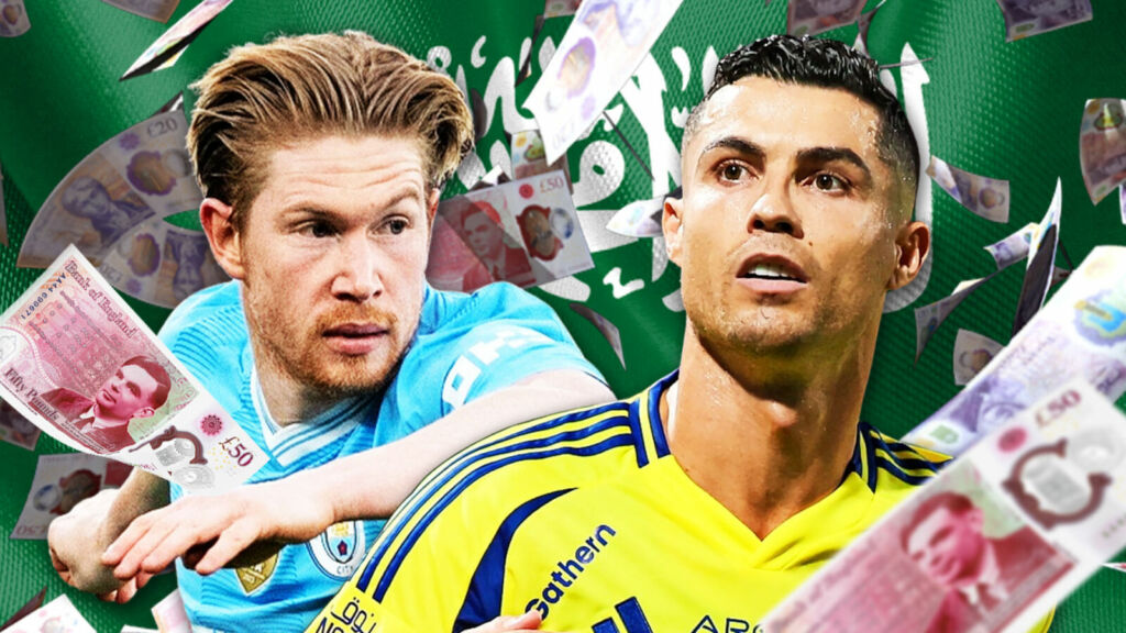 ronaldo de bruyne al nassr