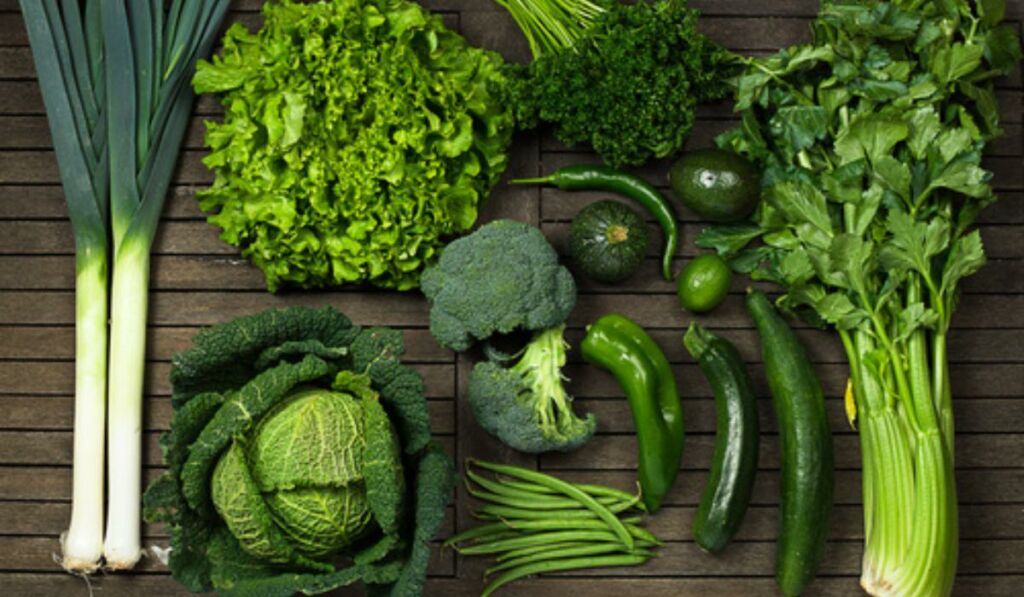 Leafy vegetables