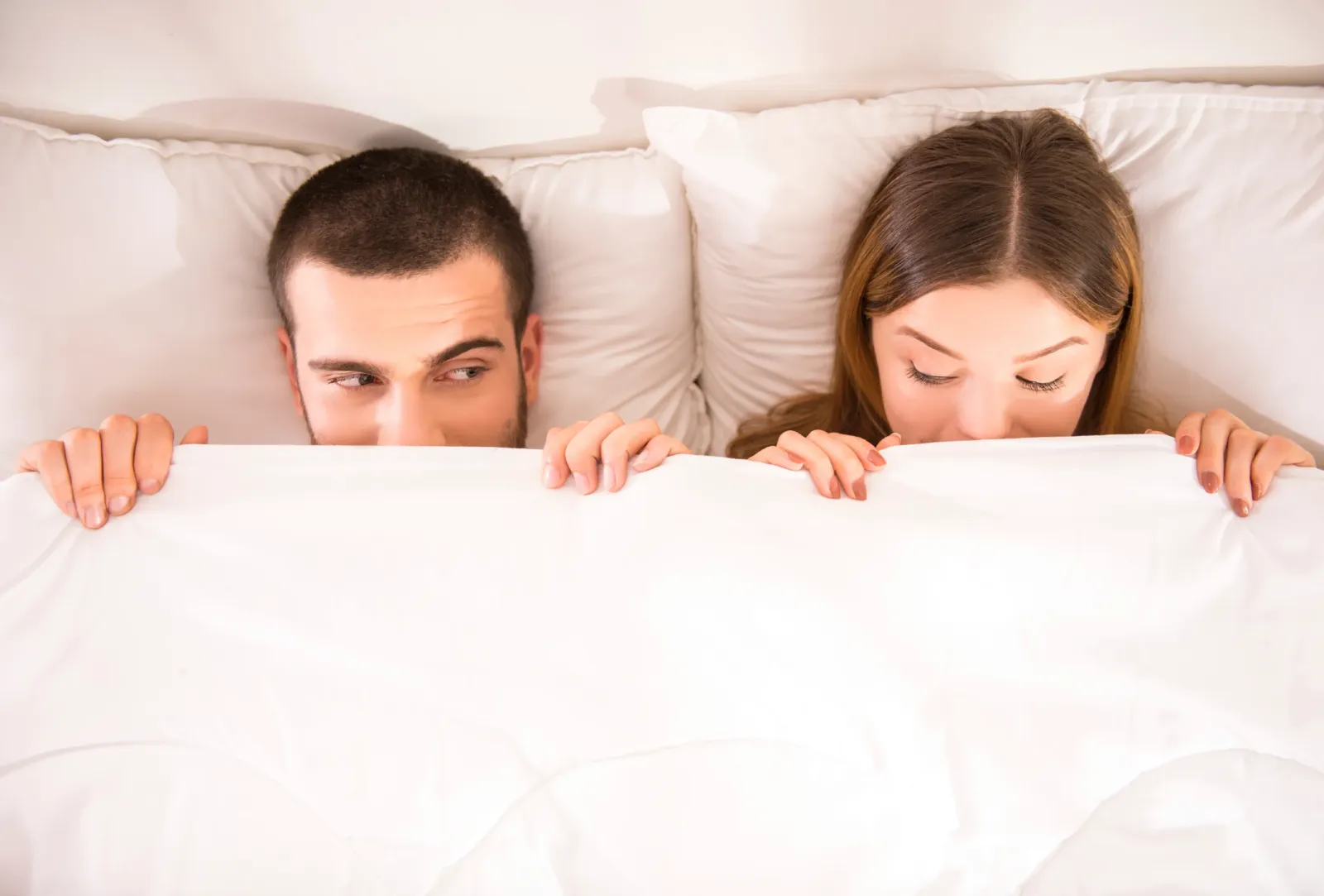 Couple In Bed 