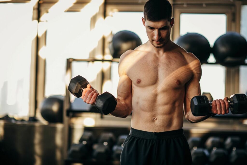 Man Exercising 