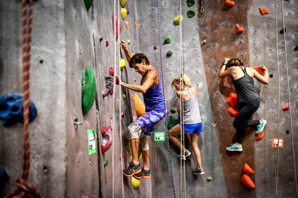 Indoor Rock Climbing