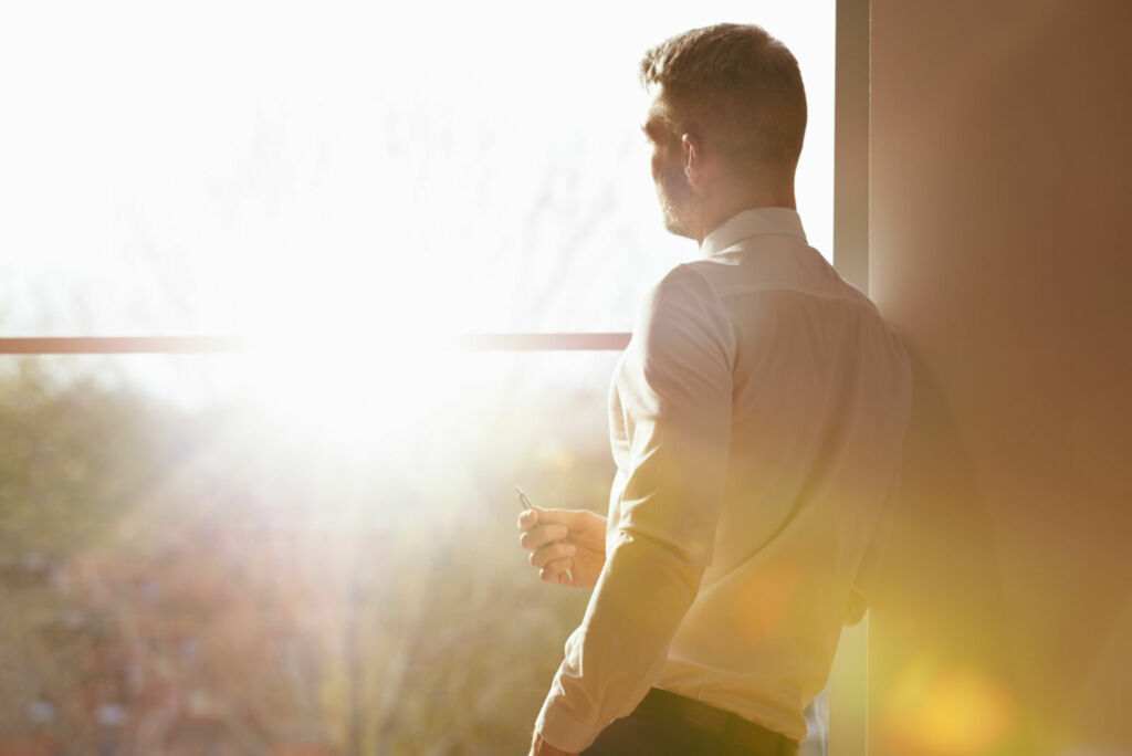 Absorb the sunlight