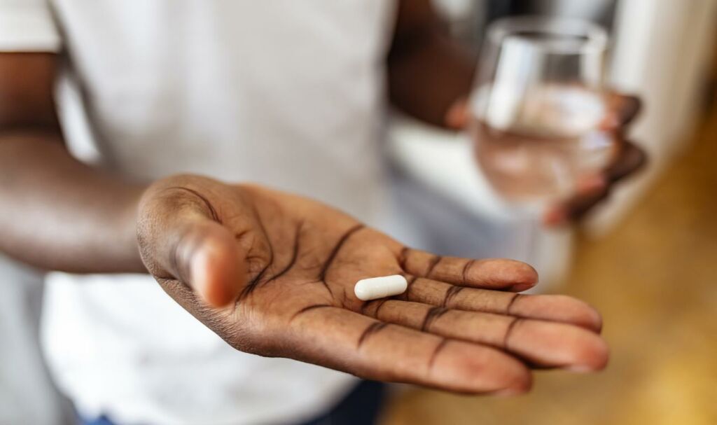man take a pill 