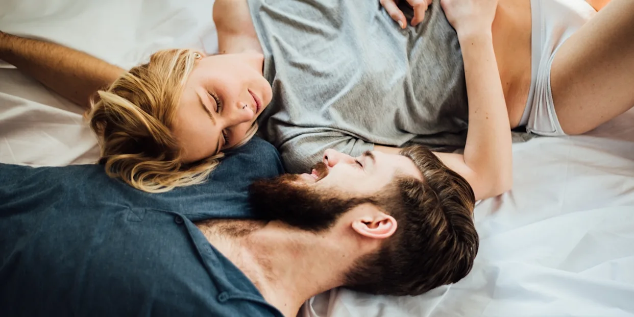Couple On Bed