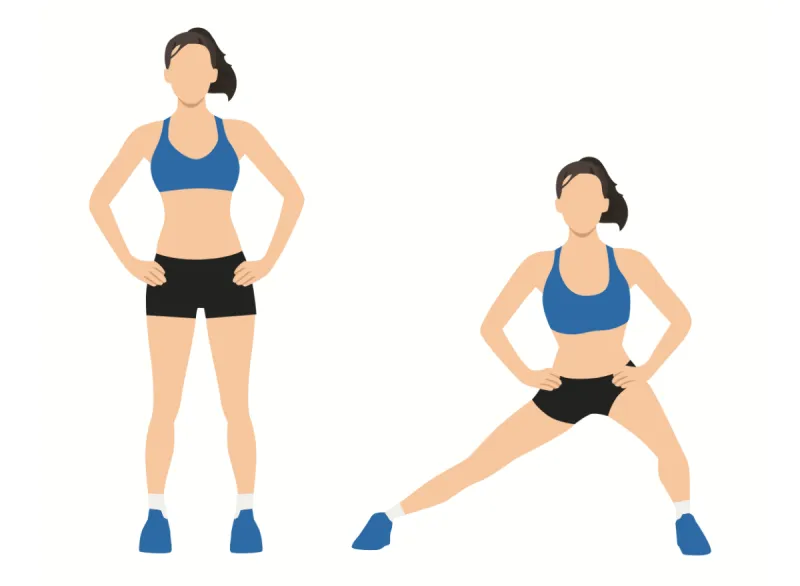 Lateral Lunges