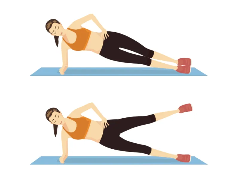 Side Plank With Leg Raise