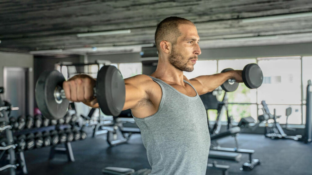 Dumbbell Lateral Raises 