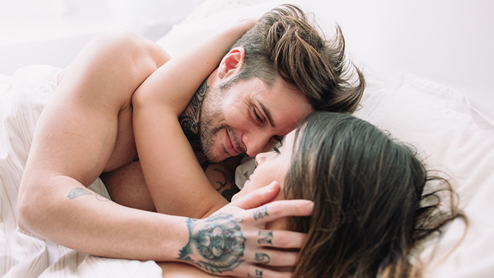 Couple On Bed